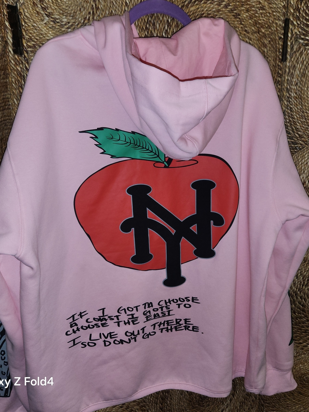 Home Femme Graphic Hoodie Sweatshirt